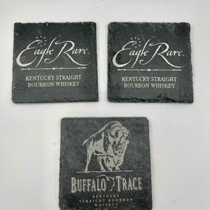 🔥Kentucky Bourbon Slate Coasters (Set of 3 )